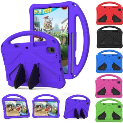 Funda protectora de EVA con soporte de mango seguro para niños Samsung Galaxy Tab A7 A8 A9 S5e S6 Lite Foto 1 de 4