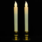  2 Pcs LED-Kerzen Elektronische Kerzenlampe Kerzenlicht Weihnachtskerze Hochzeit
