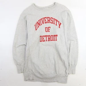 Vintage University Detroit Champion Reverse Weave Sweatshirt Gr. XL 90s - Bild 1 von 15