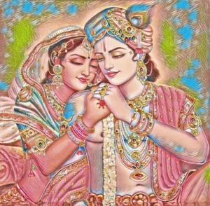 instant download radha krishan wallpaper - Bild 1 von 3