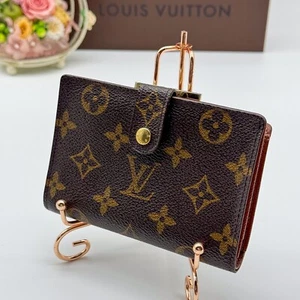 Louis Vuitton French Purse Made in USA T61218 Vintage Monogram B SD0030 - Picture 1 of 17
