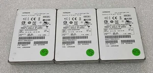 Lot of 3x HGST HUSML4020ASS600 200GB 6G SSD 0B26577 UCMSSR200 2.5" SAS SSD 95% H - Picture 1 of 2