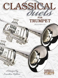 Classical Duets For Trumpet * Now with QR Code & CD * Shipped from Publisher! - Picture 1 of 8