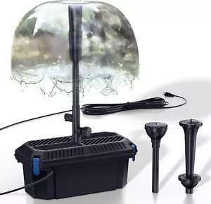 Pompa filtro per laghetto biling scatola filtro per laghetto Koi 40 W pompa acqua HouseJ - Foto 1 di 7