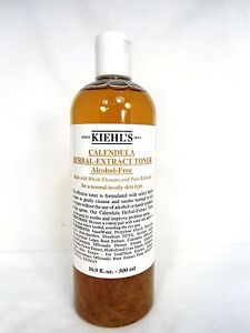 Kiehl's Calendula Herbal Extract Alcohol-Free Toner 500ml/16.9oz NEW SEALED