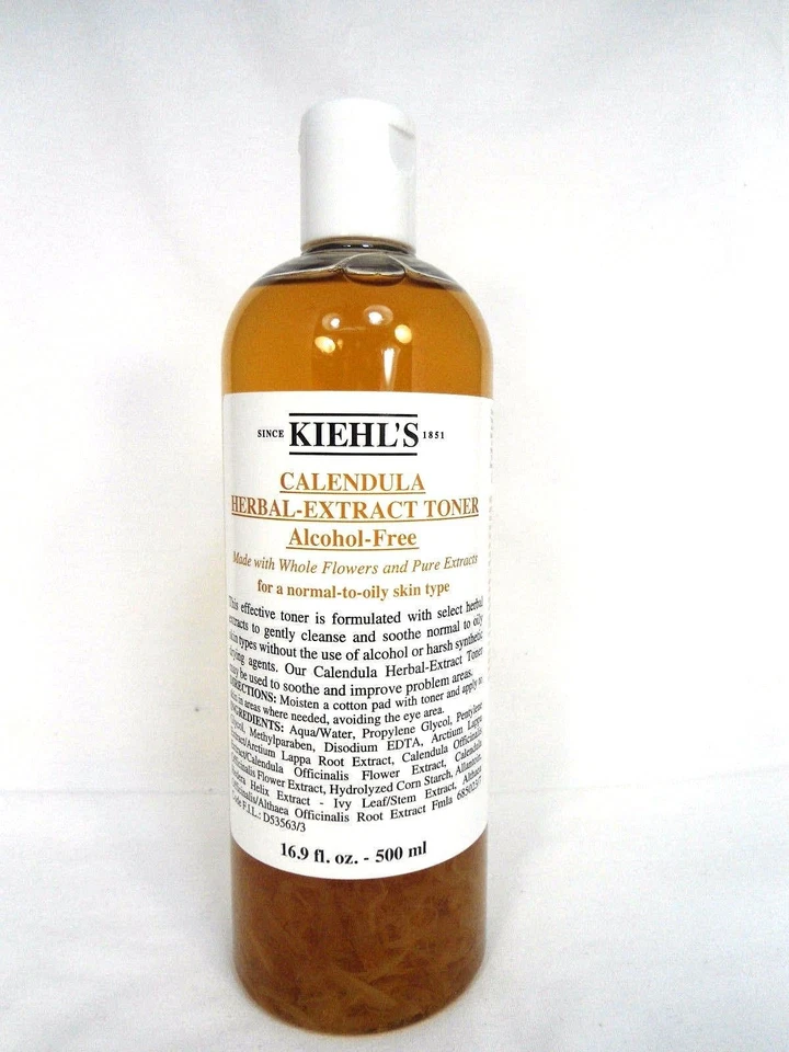 Kiehl's Calendula Herbal Extract Alcohol-Free Toner 500ml/16.9oz NEW SEALED - Image 1 of 1