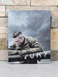 Fury (2014) Blu-ray Steelbook OOP Like New - Picture 1 of 3