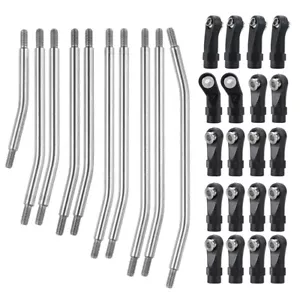 Collegamento sterzo e estremità asta 313 mm per 1/10 RC cingolato assiale SCX10 II 90046 - Foto 1 di 10