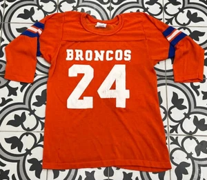 Vintage Kids Boys Denver Broncos NFL Football Rawlings Sports Jersey Medium - Picture 1 of 6