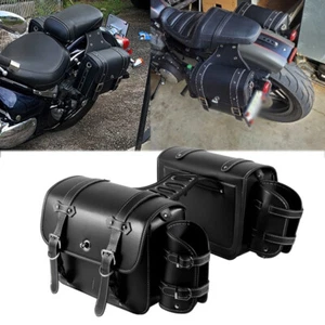 Alforja de equipaje para Yamaha Road Star Warrior Midnight XV 1600 1700 - Imagen 1 de 12