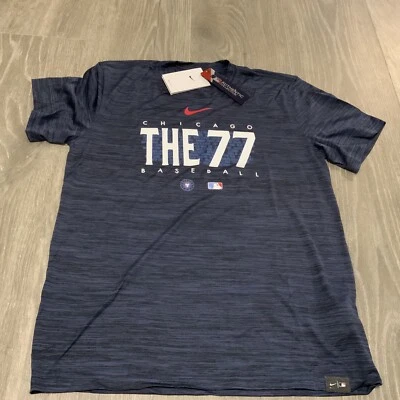 Nike Chicago Cubs City Connect Velocity Shirt Men’s Size: Large NWT Blue - Image 1 of 4