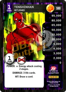 DBZ Dragon Ball Z TCG Panini Evolution S60 Tenshinhan Returned Foil - Bild 1 von 1