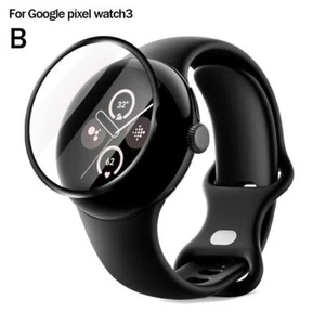 2x 3D Curved Full Coverage Soft Screen Protector For Google-Pixel Watch3 - Picture 1 of 9