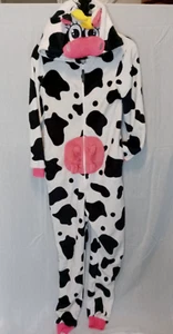 Secret Treasures Cow Sleepwear PJ's Pajama One-Piece Size M - Picture 1 of 6
