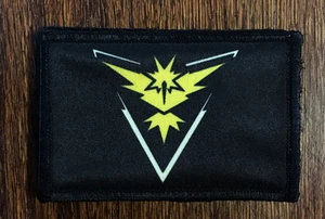 Parche moral instinto equipo Pokémon táctico militar ejército insignia gancho bandera - Imagen 1 de 12