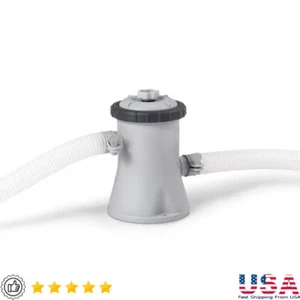 Swimming Pool Set 10ft Above Ground 330 GPH Filter Super Tough Easy Assemble New - Bild 1 von 6
