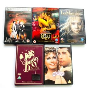 Musicals DVD Bundle - Miss Saigon, Chicago, Bugsy Malone, Grease & Les Misérables - Bild 1 von 11
