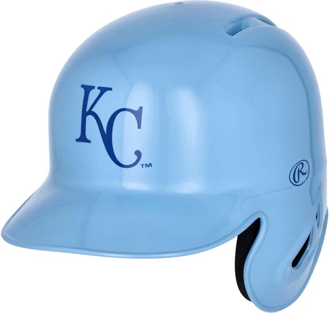 Kansas City Royals Rawlings Alternative Chrome Mini Batting Helmet Cover