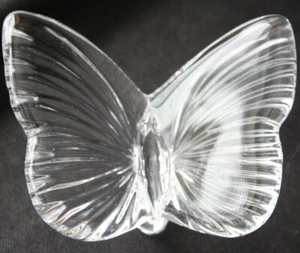 Vintage Waterford Crystal Butterfly Figurine Paperweight - Picture 1 of 3