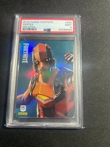 2019 Panini Fortnite Vertex Holofoil Series 1 USA print PSA 9 - Picture 1 of 2