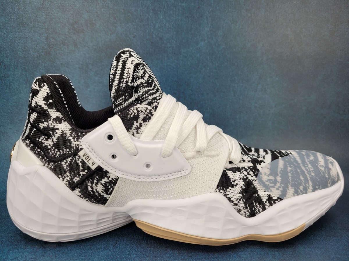 Adidas JAMES HARDEN VOL.4 COOKIES AND CREAM MENS SIZE 6.5 BASKETBALL EF1260 RARE Adidas James Harden Vol 4 Cookies And Cream Basketball Men main image 3
