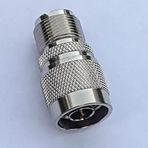 SO-239 to N Male Connector Adapter (New) - Picture 1 of 3