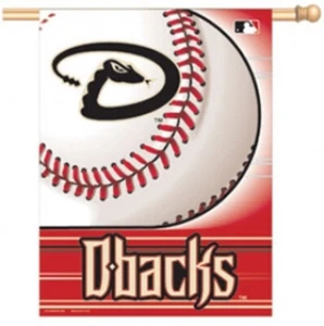 MLB Arizona Diamondbacks Vertical Flag 27 x 37 Indoor Outdoor Wincraft NEW - Picture 1 of 2