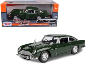 1/24 MotorMax Aston Martin DB5 Diecast Model Car Green 79375 - Picture 1 of 2