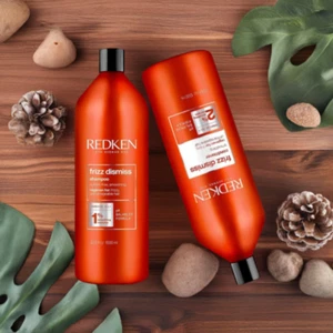 Redken Frizz Dismiss 1lt Duo for Humidity protection and Smoothing Sulfate Free - Picture 1 of 9