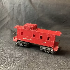 Vintage Original Lionel Lines O27 Caboose #1007 Junkyard Rail Car - Picture 1 of 9
