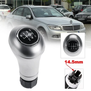 MANUAL SHIFT GEAR KNOB FITS MERCEDES W204 W212 C300 A207 CL203 14,5 MM 6 SPEEDS - Picture 1 of 9