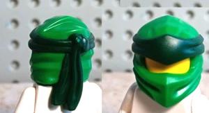 LEGO Green Ninja Head Scarf WRAP Long Head Band Tie Ninajgo Hat LLoyd Practice - Picture 1 of 1