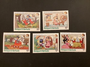 Collectzone Antiqua & Barbuda 896-900 XF LH Disney - Bild 1 von 1
