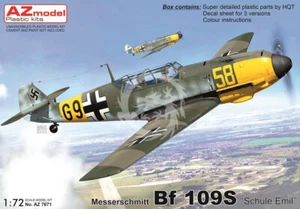 Messerschmitt Bf 109S "Schule Emil" AZmodel AZ7871 skala 1/72 - Zdjęcie 1 z 2