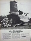 6/1965 PUB BOEING HELICOPTER VERTOL CH-47A CHINOOK US ARMY HOWITZER ARTILLERY AD