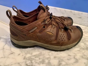 KEEN Utility Lansing Utility Bajo en Aceite y Resistente al Deslizamiento Para Hombre Talla 12 D Marrón COMO NUEVO - Imagen 1 de 17