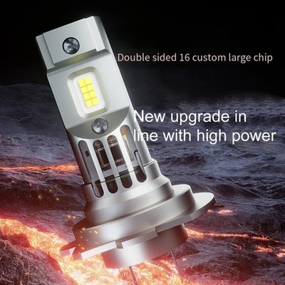 Innovative Cooling System in 2X Car LED Headlights for Optimal Performance - Image 1 of 3