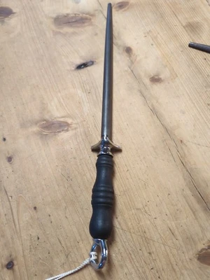 CASE XX Knife Sharpening Steel Honing Rod 18.25” Wooden Handle High Carbon Old - Image 1 of 4