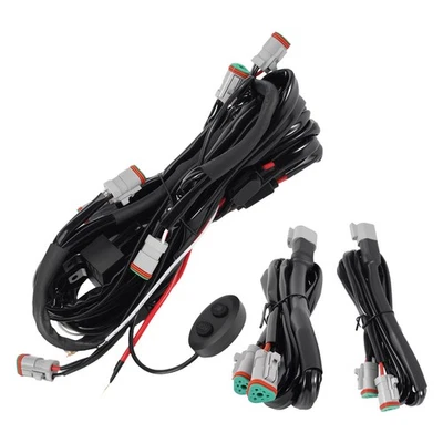 Wiring Harness Switch For maXpeedingrods LED Auxiliary Light 360W+360W 14AWG - Image 1 of 4