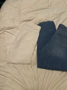 (2) girls size 10 jeans bundle (jy37) - Picture 1 of 6