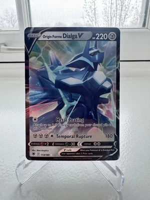 Origin Forme Dialga V 113/189 Swsh10: Astral Radiance Holo - Image 1 of 2