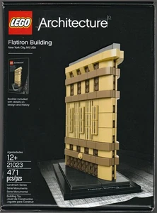 Nueva caja sellada Lego #21023 Flatiron Building NYC Architecture 471 piezas - Imagen 1 de 10