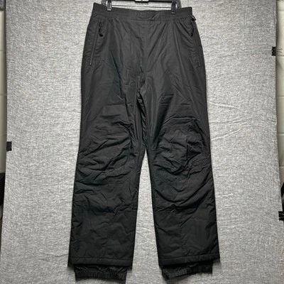LL Bean Men's Thermore Insulated Snow Ski Pants Size Large Black Vintage - Image 1 of 4