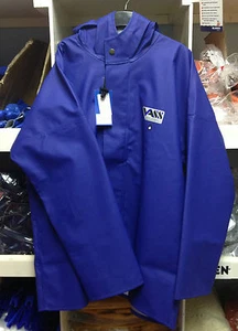 VASS PERFORMANCE REGENWEAR ÖLLEDERJACKE VASS-TEX550 BLAU WASSERDICHT ROYALBLAU - Bild 1 von 5