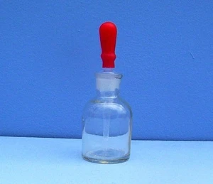 30 mL DROPPING BOTTLE w/ GROUND GLASS PIPETTE - Picture 1 of 1