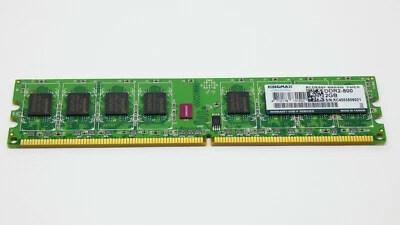 KINGMAX KLDE88F-B8KW6 NHES 2GB DDR2 800MHz (TESTATO su INTEL) - Memoria PC - Immagine 1 di 2