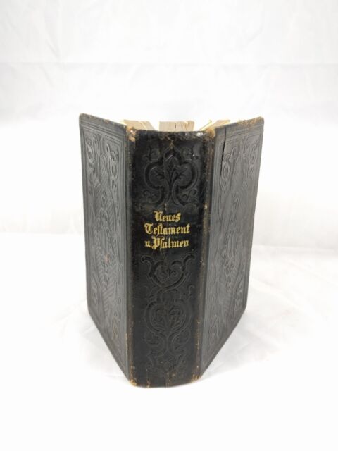 Thick Antique 1739 GERMAN BIBLE Martin Luther