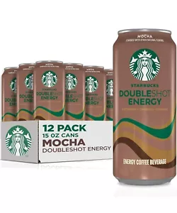 Starbucks Doubleshot Energy Espresso Coffee, Mocha, 15 oz Cans (12 Pack) - Picture 1 of 1