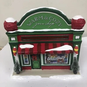 Dept 56 WARM & COZY YARN SHOP Snow Village 6013586 BRAND NEW - Picture 1 of 5