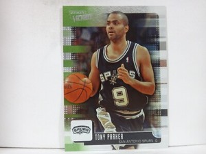 2008-09 Upper Deck MVP Ultimate Victory Spurs Basketball Card #52 Tony Parker